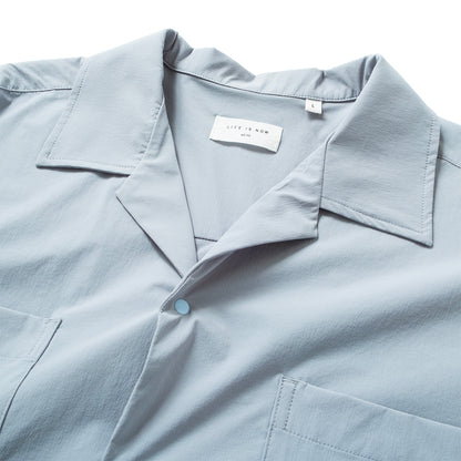 (ST559) Cuban Collar Shirt
