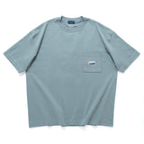 (ZT1722) 4 Leaf Clover Patchwork Pocket Tee