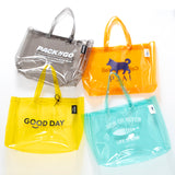 (BA551) Logo Big Shopping Tote