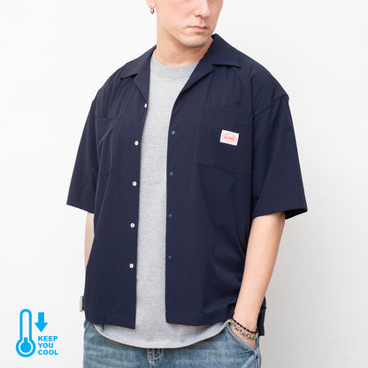 (ST559) Cuban Collar Shirt
