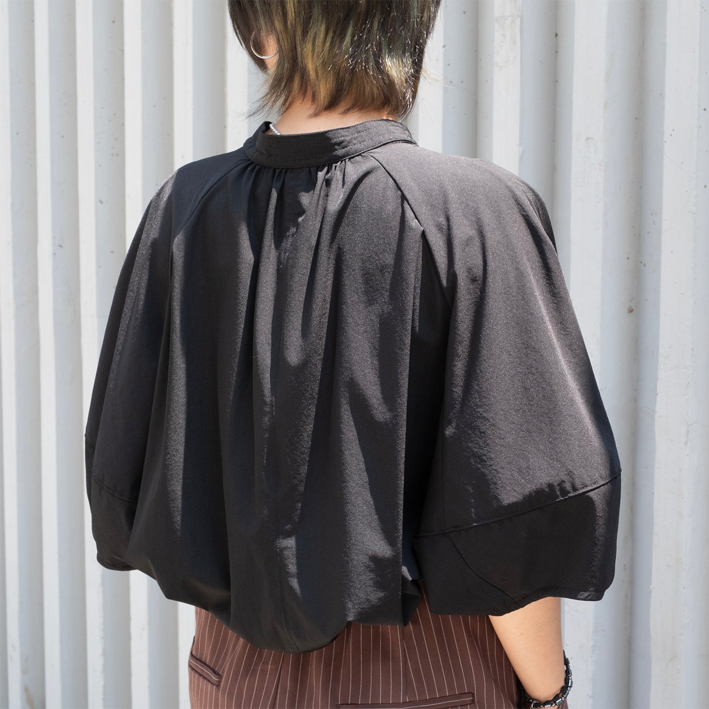 (ST552) 涼感泡泡袖女裝恤衫