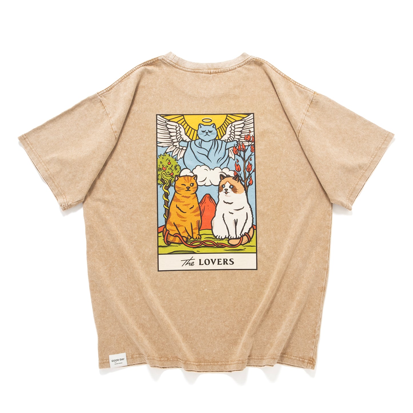 (ZT1731) Catarot V1.5 The Lovers 圖案 Tee