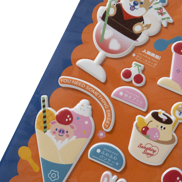 (EX423) Sweet Menu Bubble Sticker