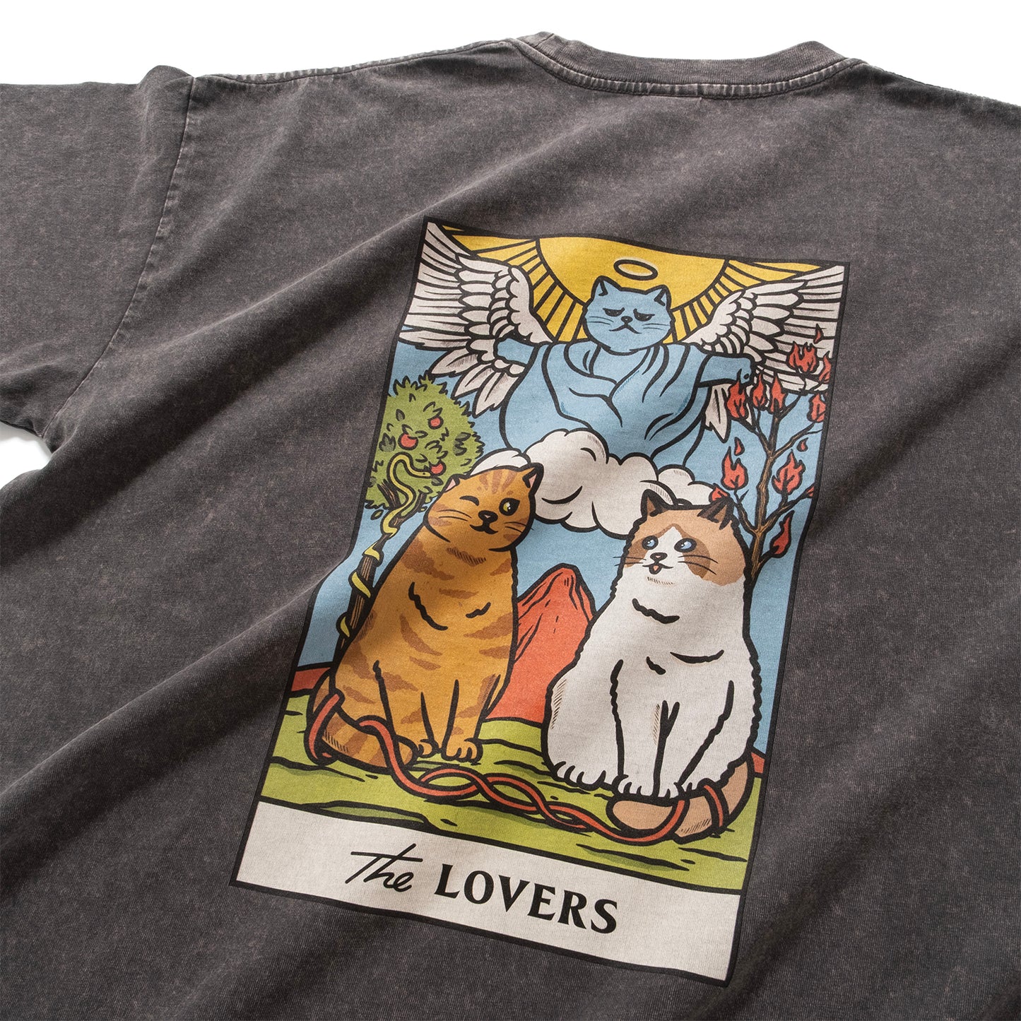 (ZT1731) Catarot V1.5 The Lovers 圖案 Tee