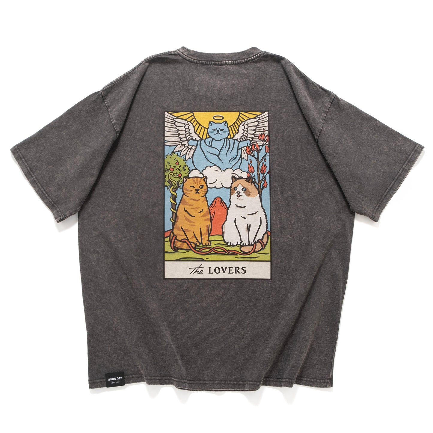 (ZT1731) Catarot V1.5 The Lovers 圖案 Tee