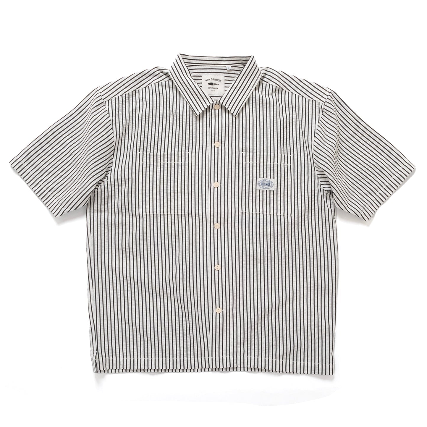 (ST524) Cool Touch Stripes Shirt