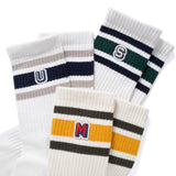 (EMA035) Make Your Own Letter Stripe Socks