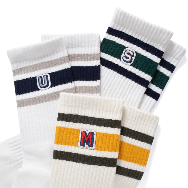 (EMA035) Make Your Own Letter Stripe Socks