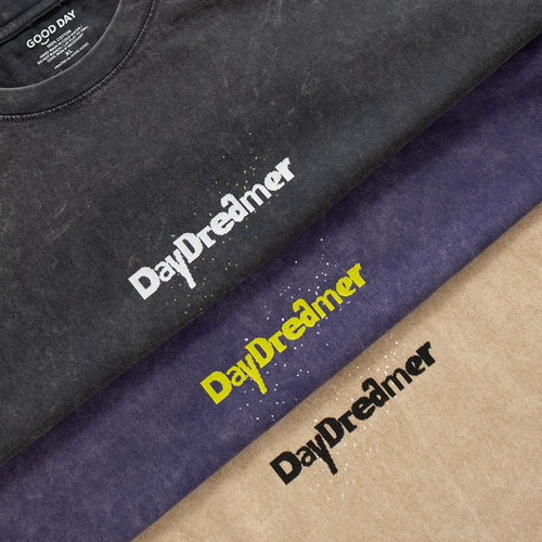 (ZT1221) Washed DayDreamer Message Tee
