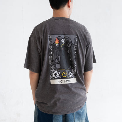 (ZT1749) Catarot V1.7 The Devil 圖案 Tee