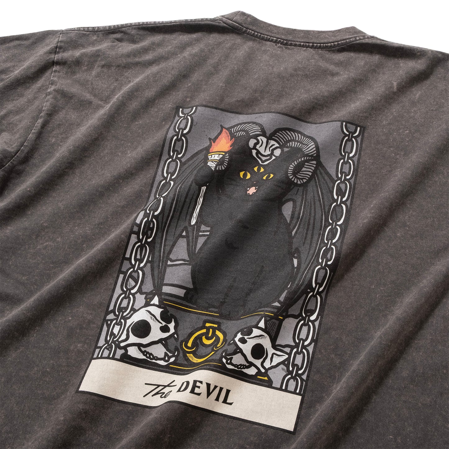 (ZT1749) Catarot V1.7 The Devil 圖案 Tee