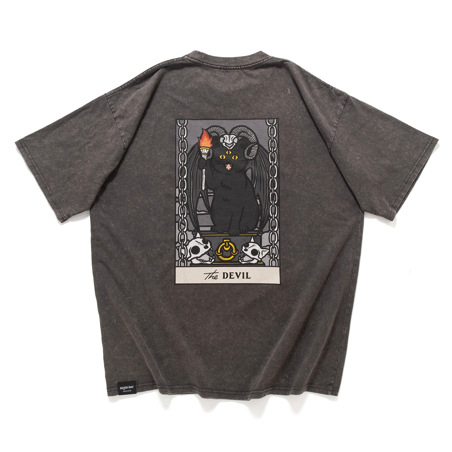 (ZT1749) Catarot V1.7 The Devil 圖案 Tee