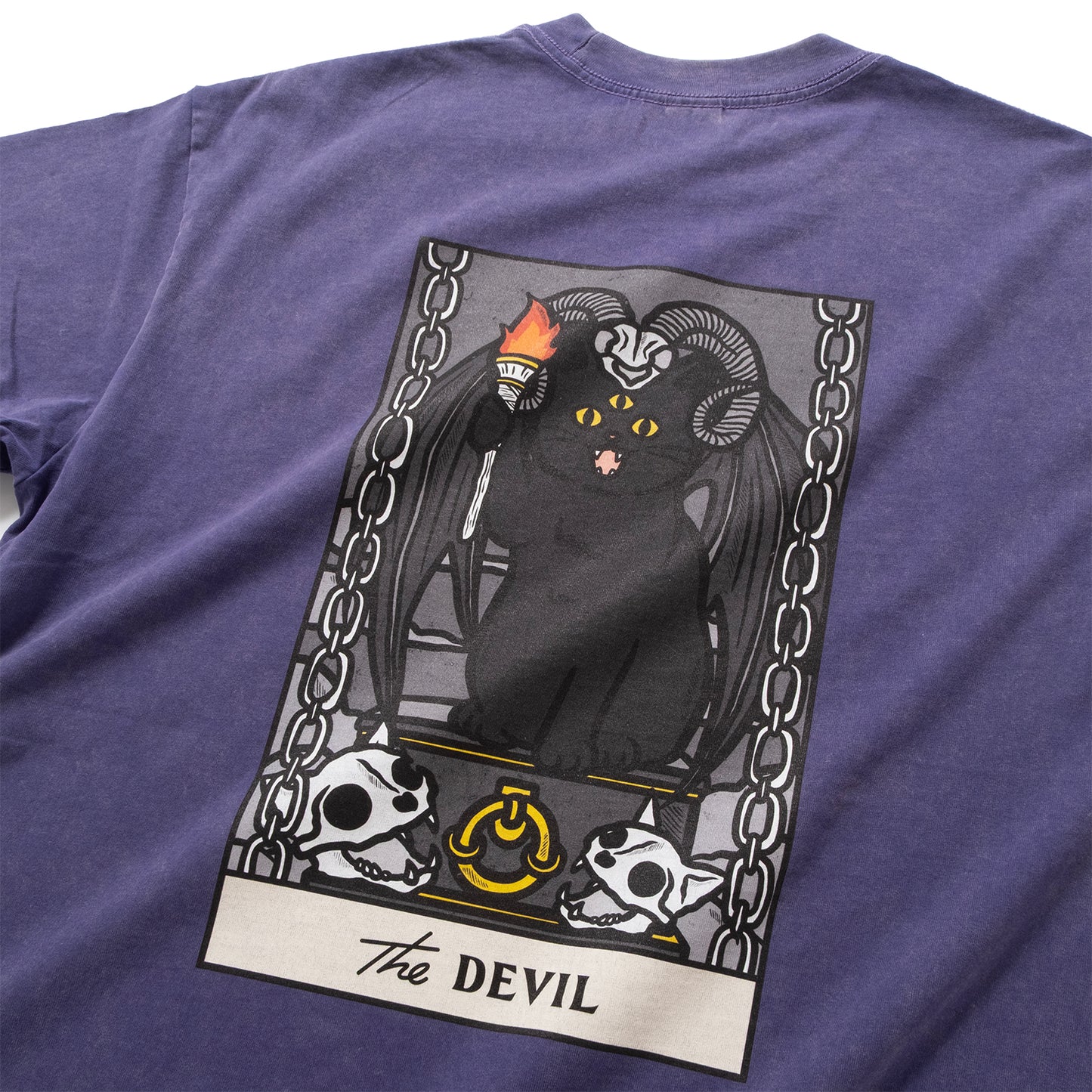 (ZT1749) Catarot V1.7 The Devil 圖案 Tee