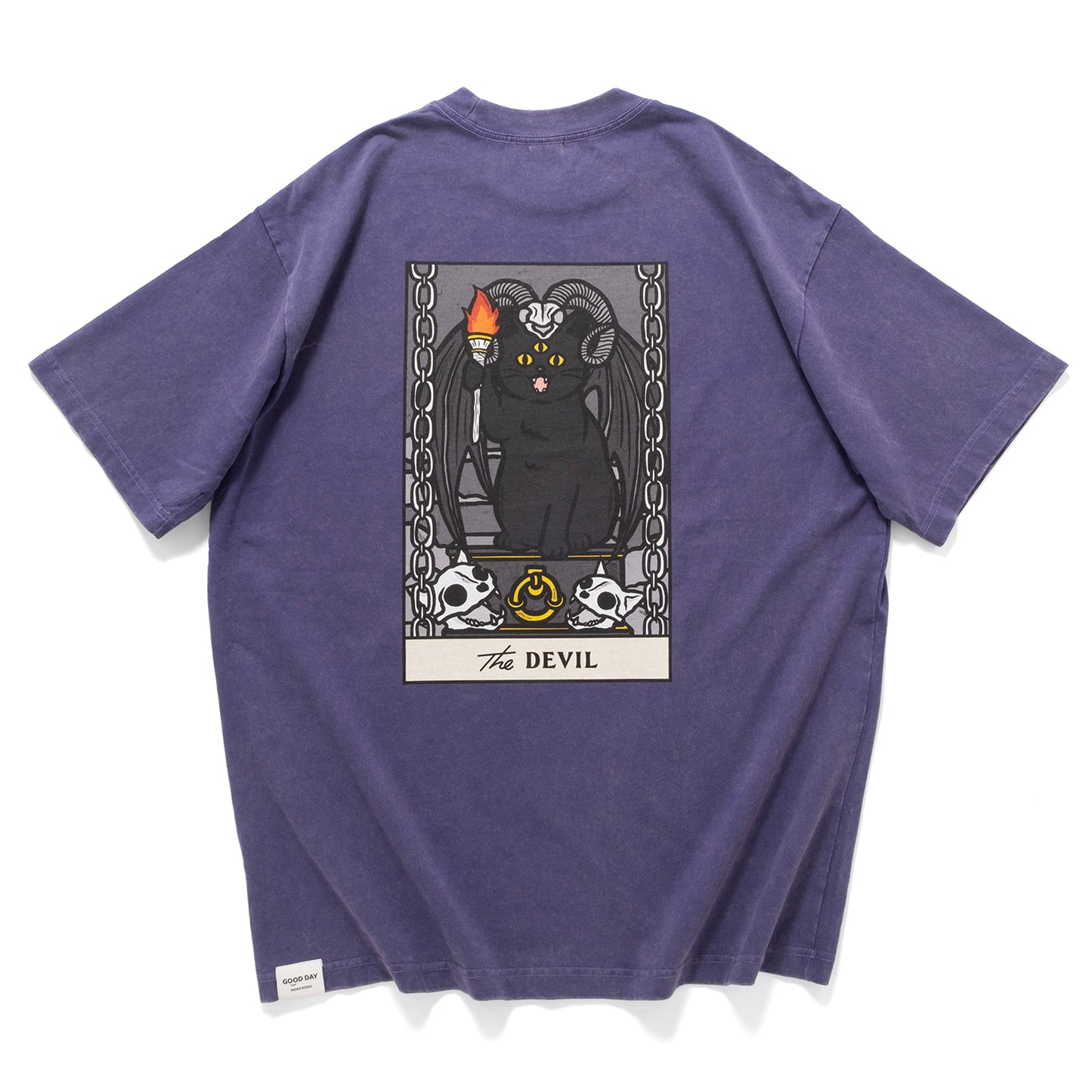(ZT1749) Catarot V1.7 The Devil 圖案 Tee