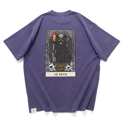 (ZT1749) Catarot V1.7 The Devil 圖案 Tee