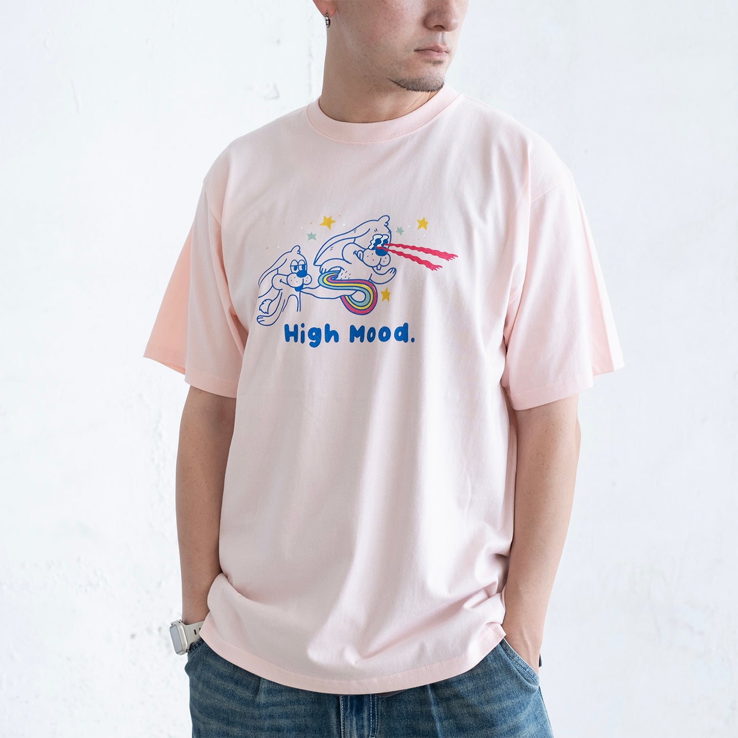(ZT1748) High Mood Graphic Tee