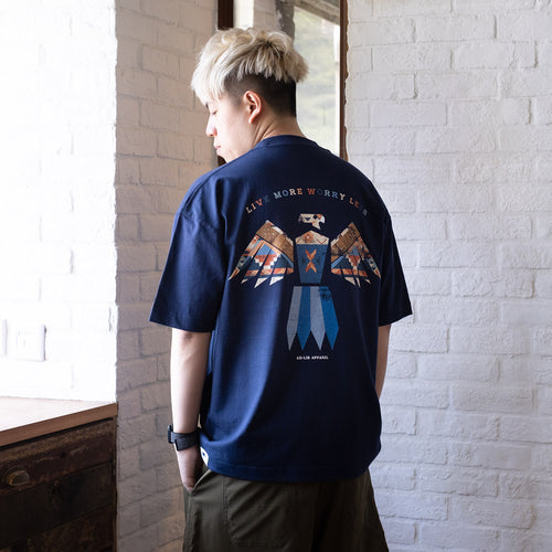 (ZT1231) American Indian Thunderbird Pocket Tee