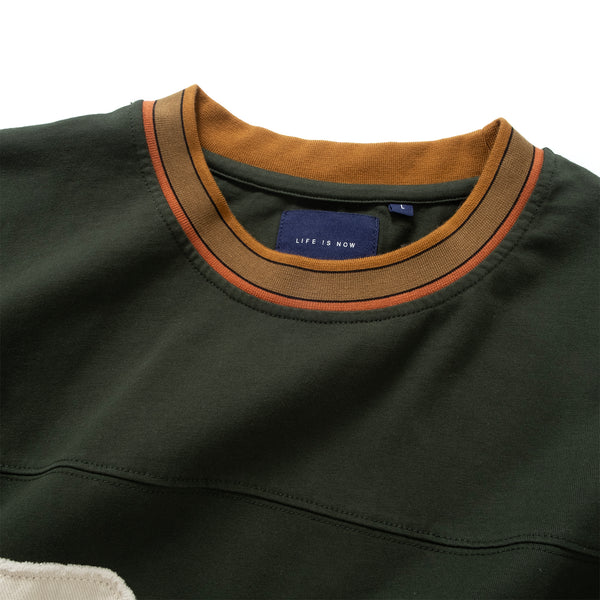 (TP1658) Number Patchwork Tee