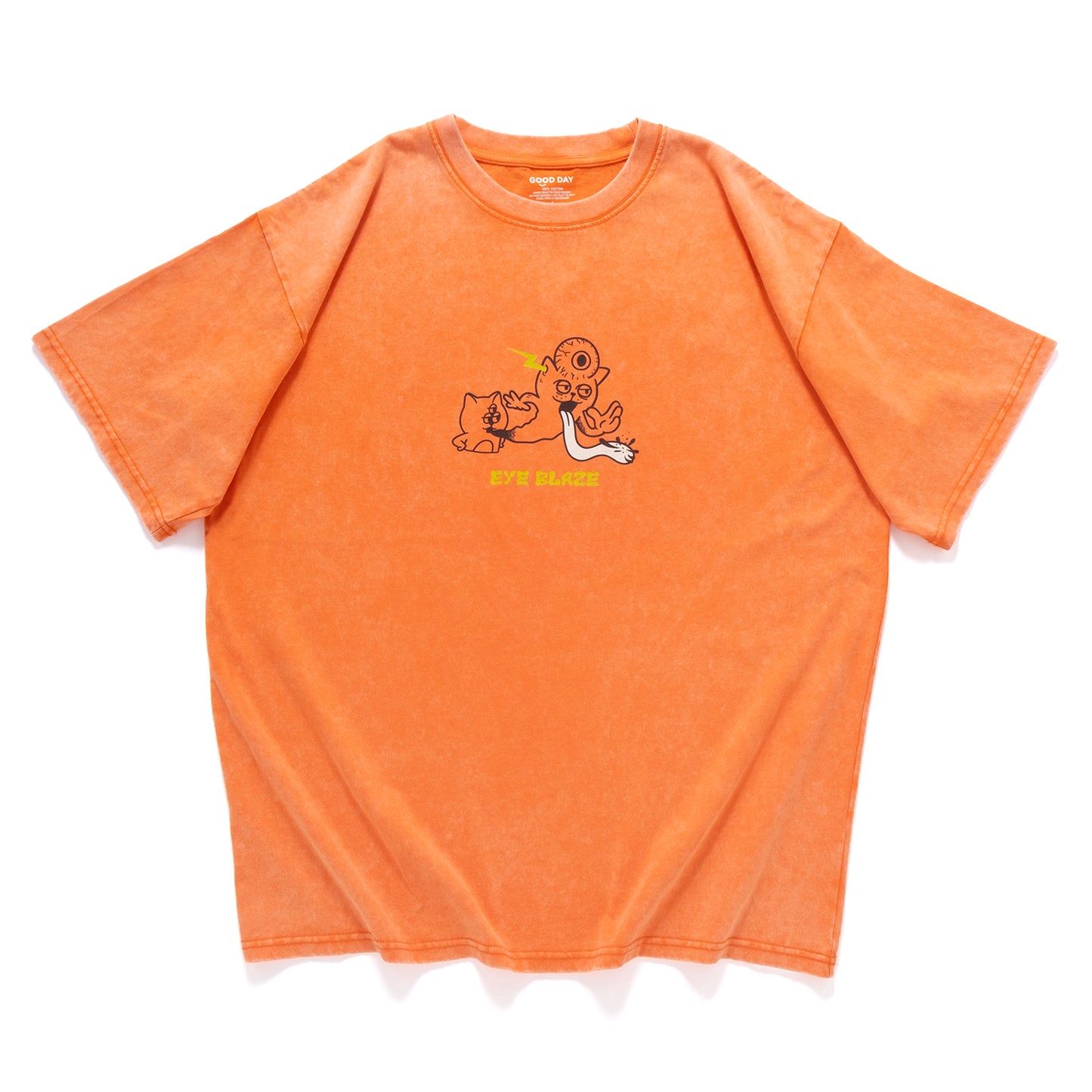 (ZT1751) Ghost Cat Graphic Tee