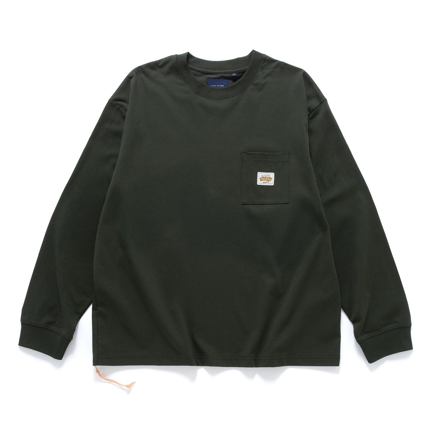 (YT1713) Anti Odor Drawstrings Long Sleeve Tee
