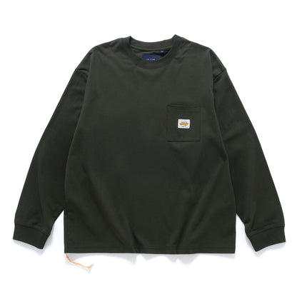 (YT1713) Anti Odor Drawstrings Long Sleeve Tee