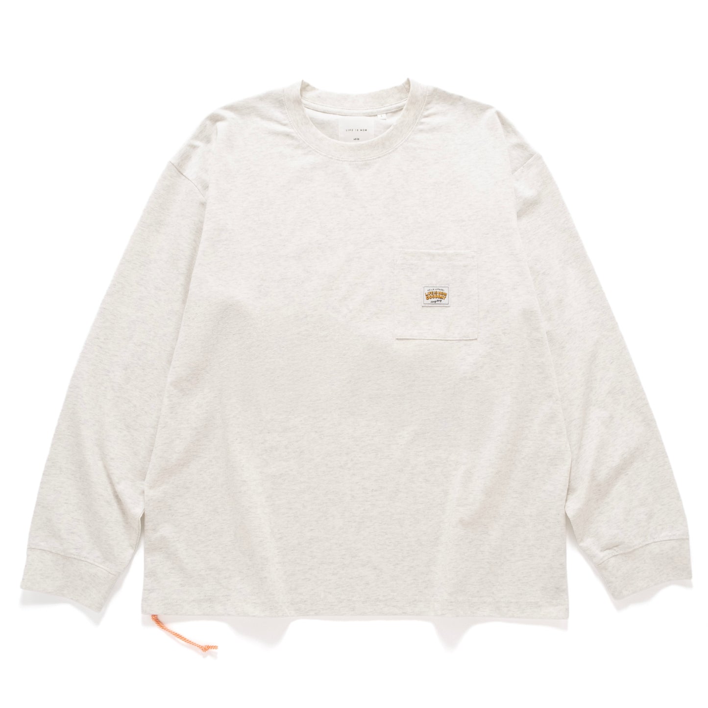 (YT1713) Anti Odor Drawstrings Long Sleeve Tee