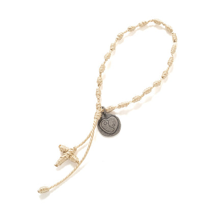 (AA565) Knot Cord Bracelet