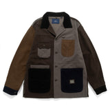 (JK398) Crazy Patchwork Jacket