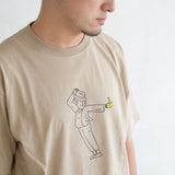 (ZT1758) Coffee With MJ 圖案 Tee