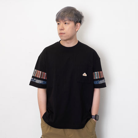 (ZT1482) Hawaii Surfing Graphic Pocket Tee