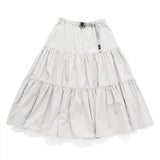 (DS027) Belted Tiered Dress