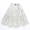 (DS027) Belted Tiered Dress