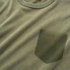 (TP1703) Washed Fake Layer Tee