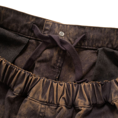 (PT461) Washed Balloon Pants