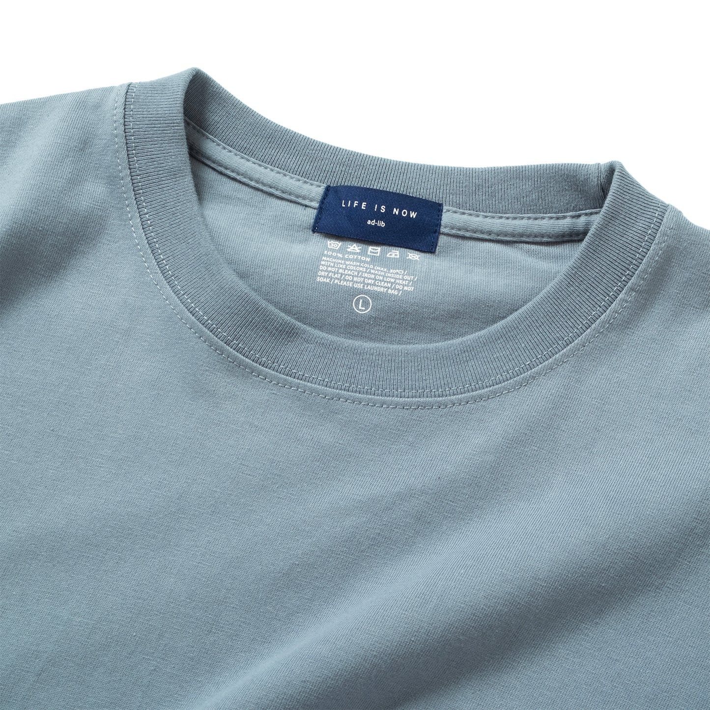 (ZT1927) 鯨釣繡花口袋 Tee