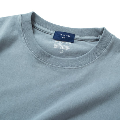 (ZT1927) 鯨釣繡花口袋 Tee