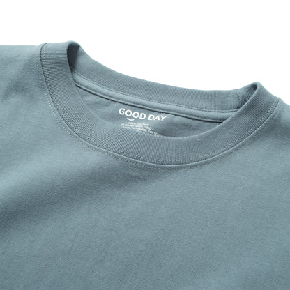 (ZT1947) Canned Cat Graphic Pocket Tee