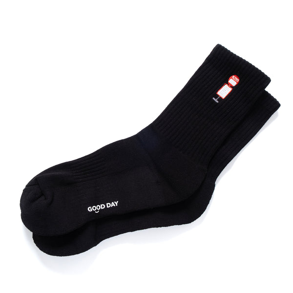 (EX640) Graphic Embroidery Socks
