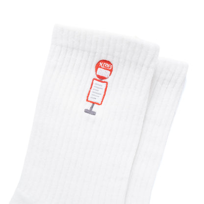 (EX640) Graphic Embroidery Socks