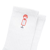 (EX640) Graphic Embroidery Socks