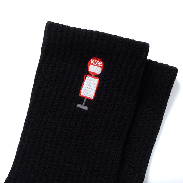 (EX640) Graphic Embroidery Socks