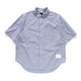 (ST307) 2 Way Stripe Shirt