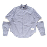 (ST307) 2 Way Stripe Shirt