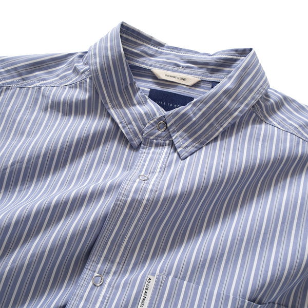 (ST307) 2 Way Stripe Shirt