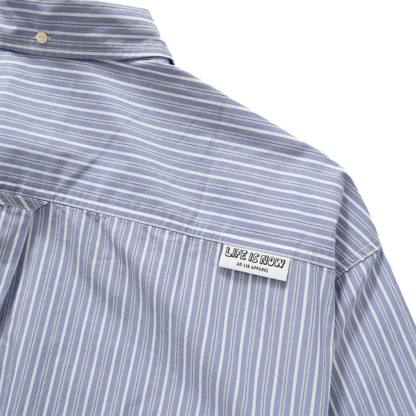 (ST307) 2 Way Stripe Shirt