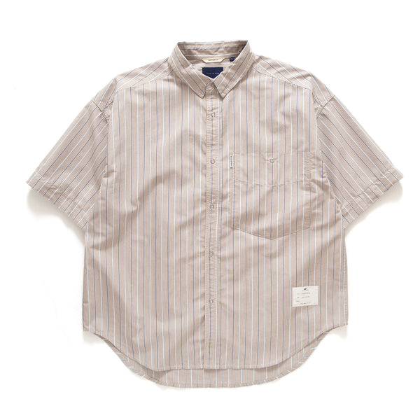 (ST307) 2 Way Stripe Shirt