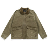 (JK399) Washed Barn Jacket