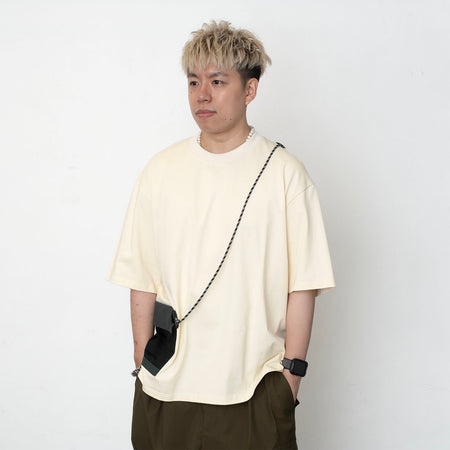 (ST311) Oversize Denim Patchwork Shirt