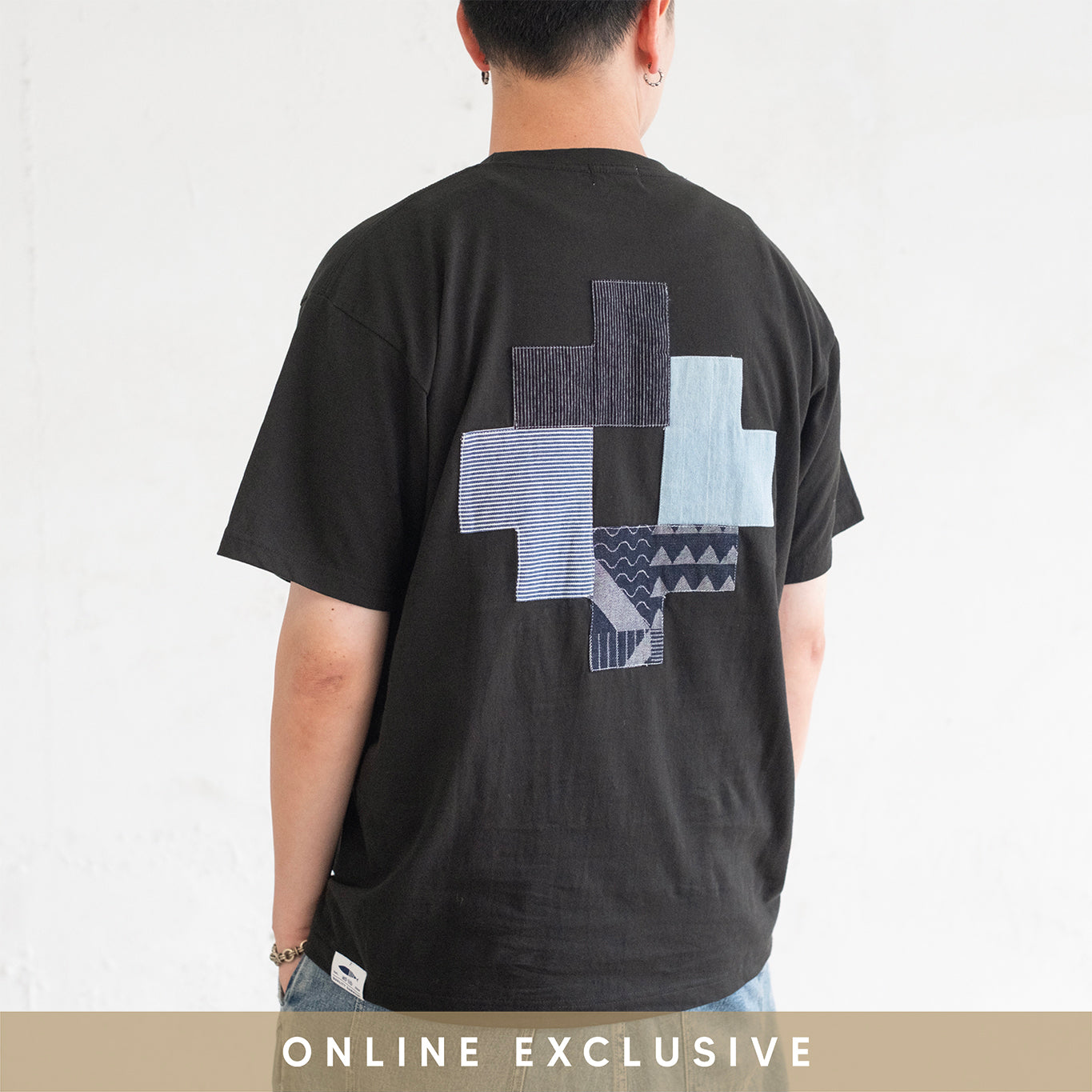 (YT1957) Patchwork Pocket Tee (Online Exclusive)
