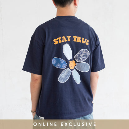 (YT1958) Stay True Patchwork Tee (Online Exclusive)